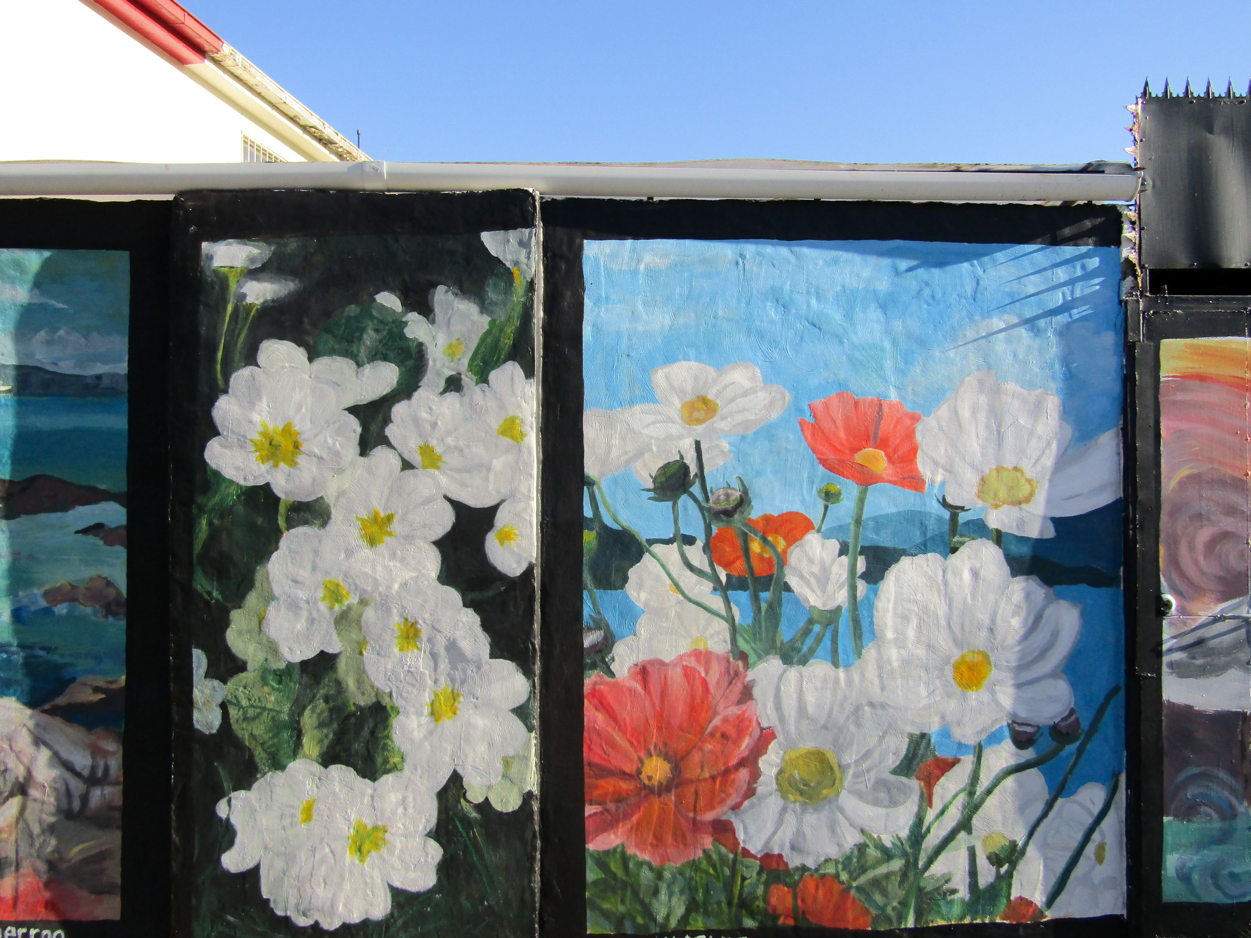 Flowers II mural