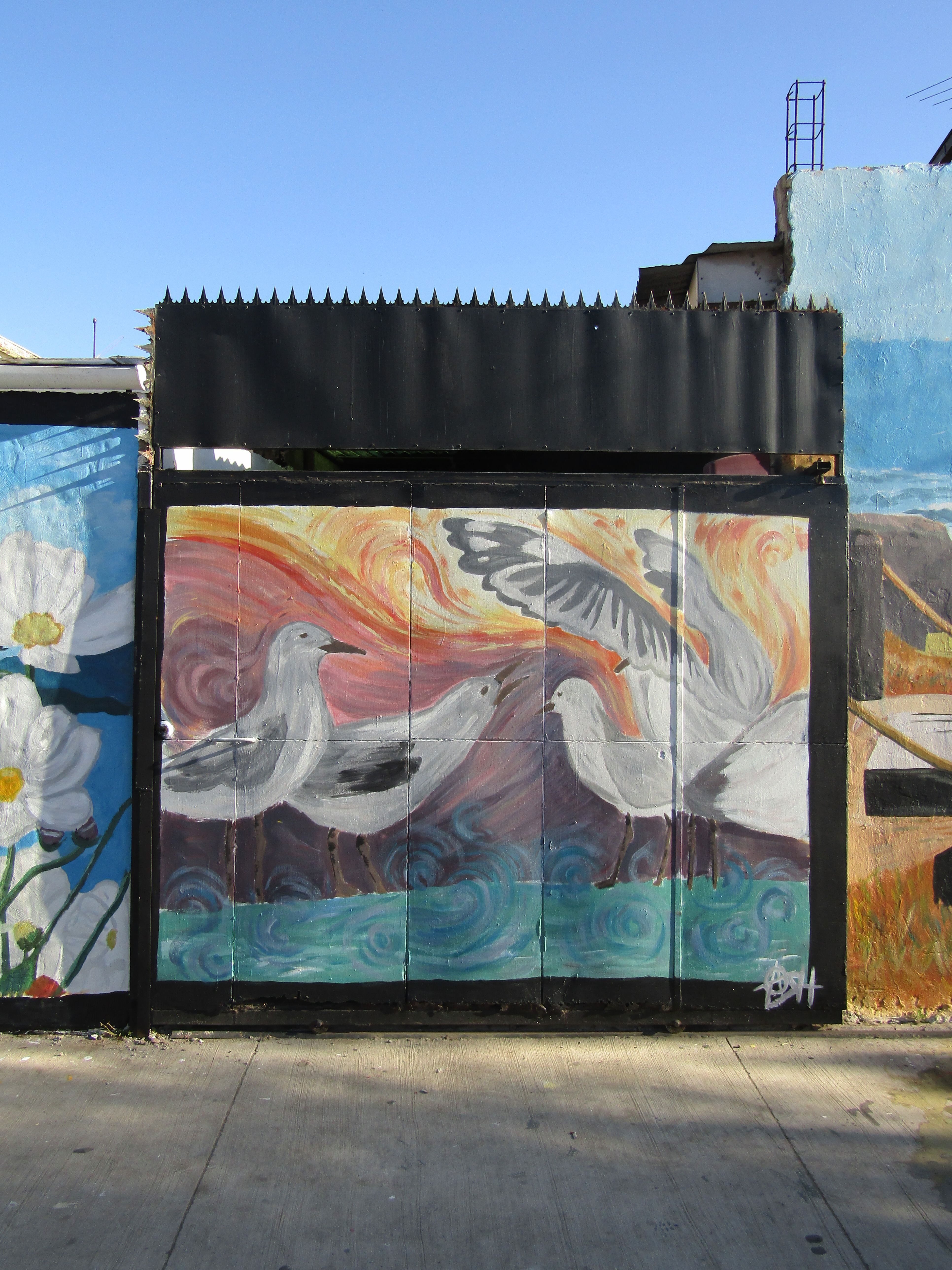 Seagulls mural