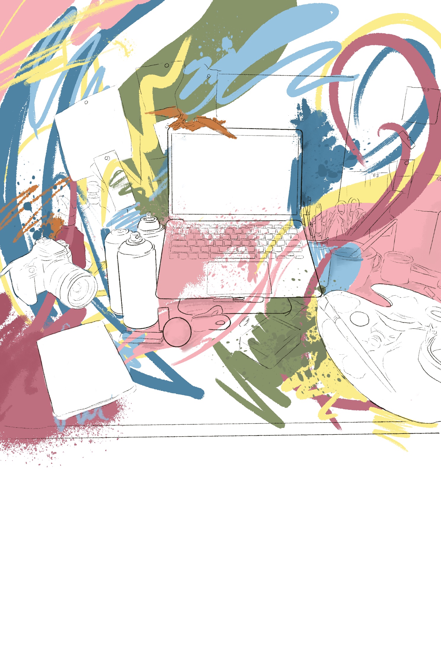 Ashley Meza's studio